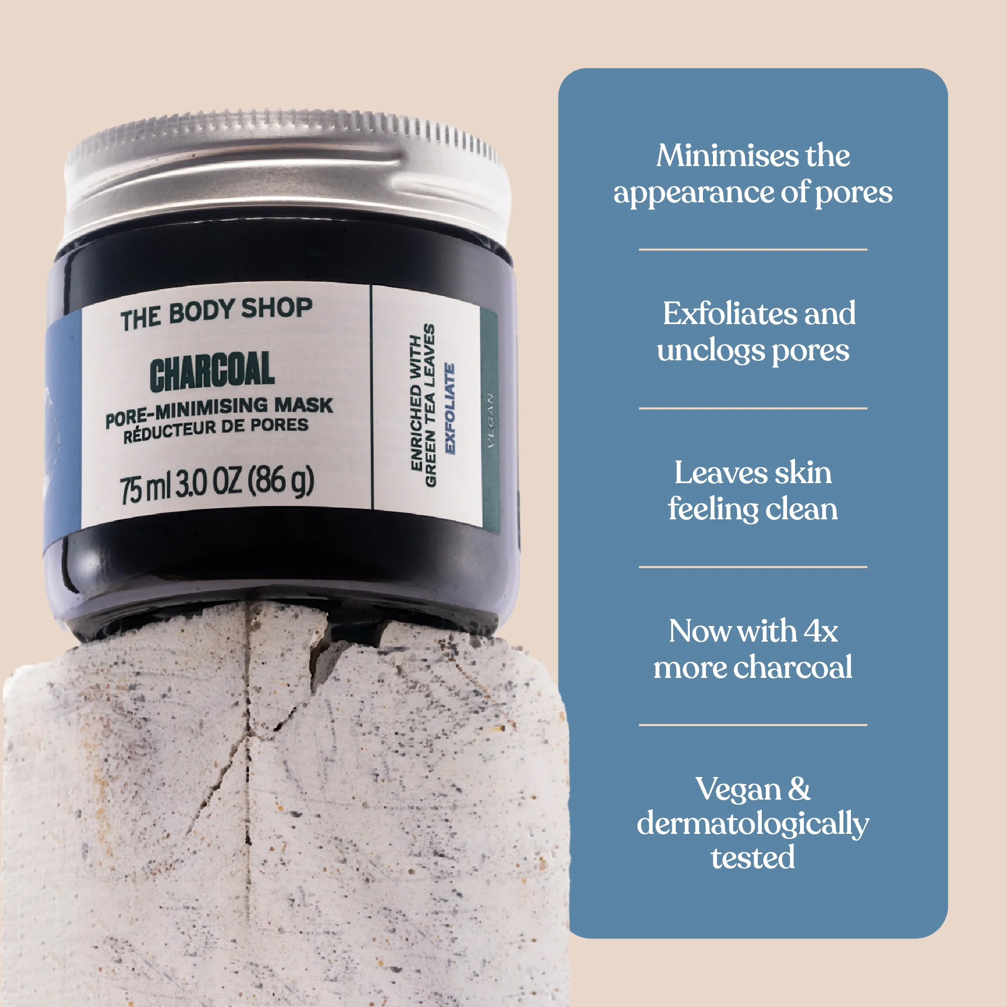 Charcoal Pore-Minimising Mask - Image 7